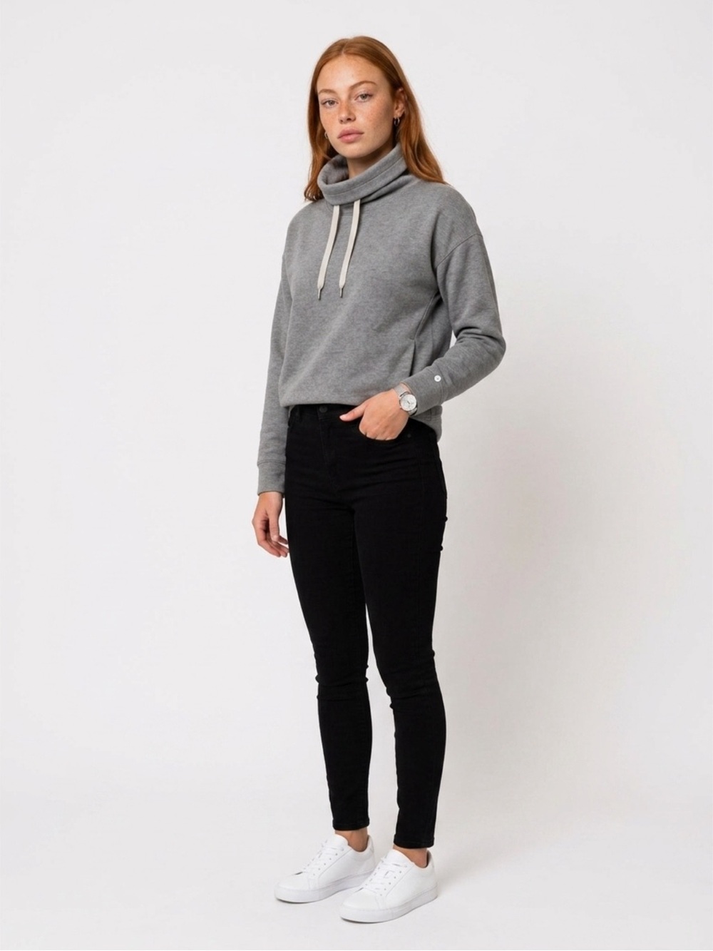 Lululemon Go Forward Fleece
Pullover with Cowl Neck